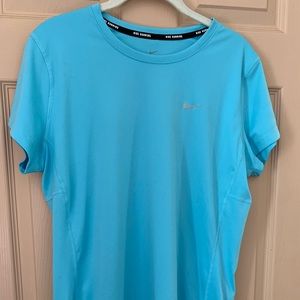 Light Blue Nike Athletic Top - XL